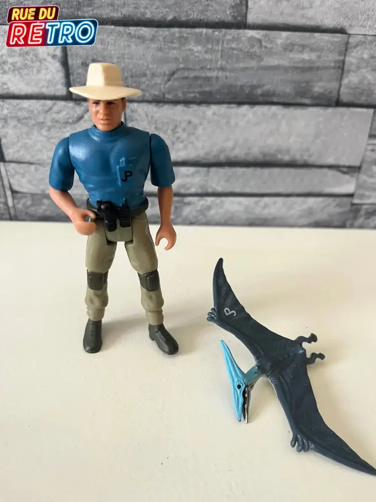Jurassic Park Alan Grant  Figurine 1993 Kenner