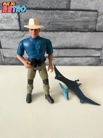Jurassic Park Alan Grant  Figurine 1993 Kenner