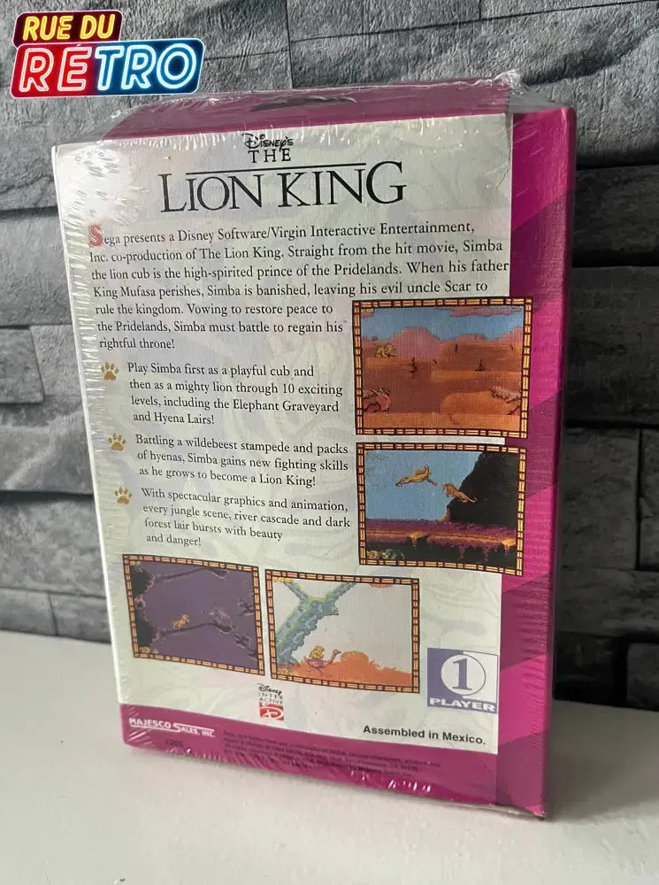 Le Roi Lion / SEGA Game Gear Jeux Vidéo