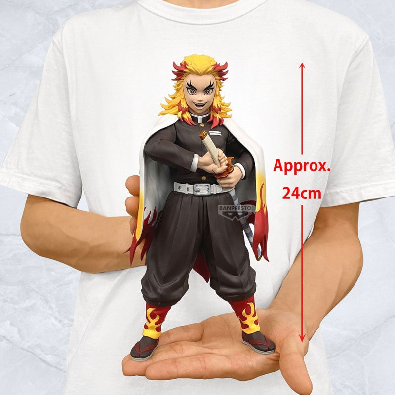 Demon Slayer  Kyojuro Rengoku Kimetsu No Yaiba Grandista 24cm W129 Banpresto