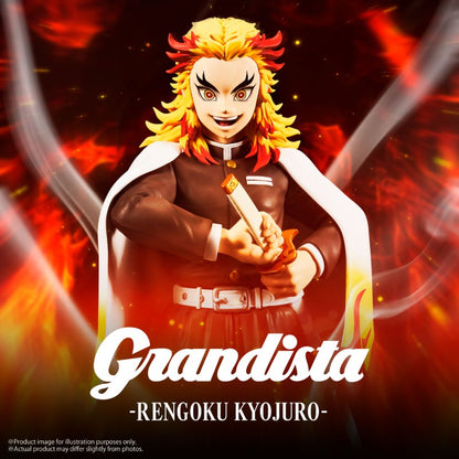 Demon Slayer  Kyojuro Rengoku Kimetsu No Yaiba Grandista 24cm W129 Banpresto