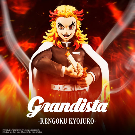 Demon Slayer  Kyojuro Rengoku Kimetsu No Yaiba Grandista 24cm W129 Banpresto