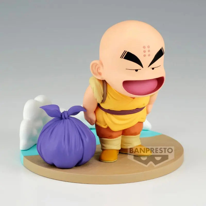 DBZ Dragon Ball History Box Krillin 10cm W133 BANPRESTO