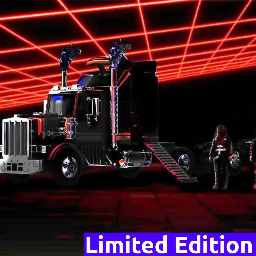 MASK Rhino véhicule Mobile Defense Unit (MDI) + Figurines Scott Trakker & T-BOB SDCC 2025 Exclusive The Loyal Subjects