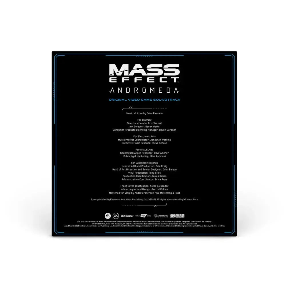 Mass Effect Andromeda Vinyle 3LP SpaceLab9