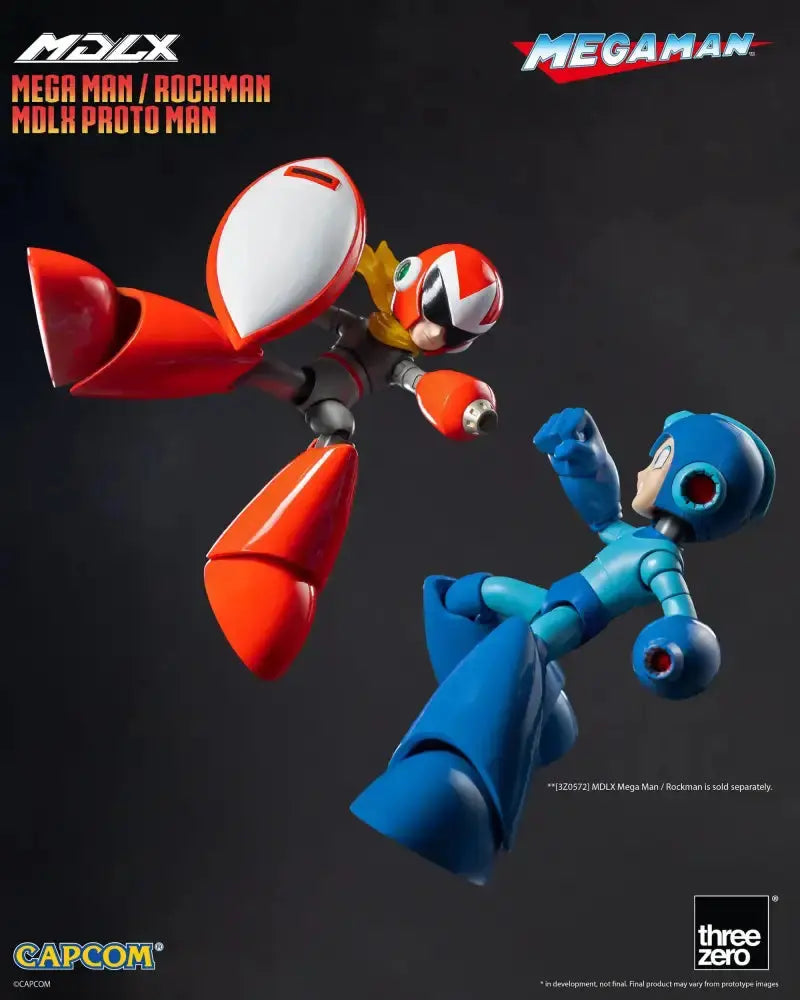 Mega Man figurine MDLX Rockman / Mega Man Proto Man 10 cm ThreeZero