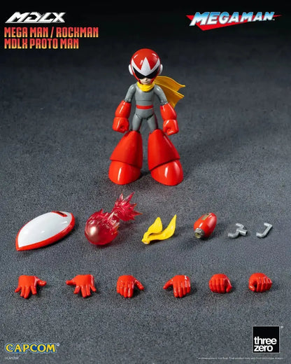 Mega Man figurine MDLX Rockman / Mega Man Proto Man 10 cm ThreeZero