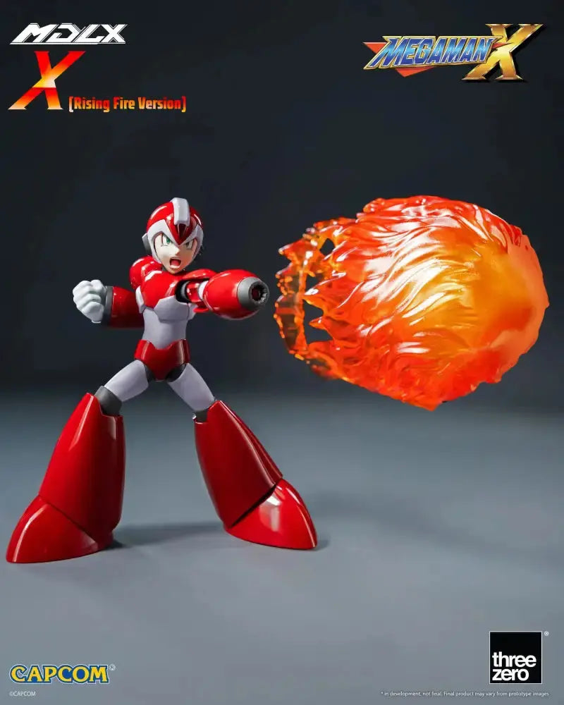 Mega Man figurine MDLX Rockman X / Mega Man X (Rising Fire Version) 12 cm ThreeZero