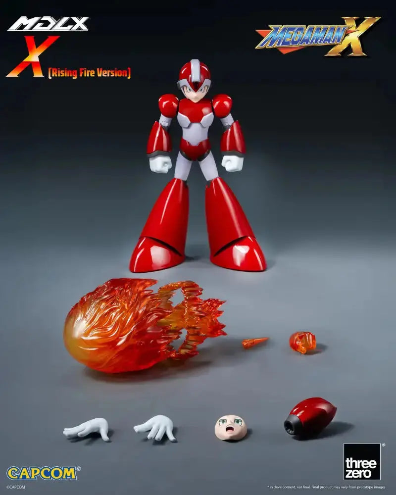 Mega Man figurine MDLX Rockman X / Mega Man X (Rising Fire Version) 12 cm ThreeZero