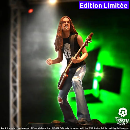 Metallica statuette Rock Iconz Cliff Burton II 22 cm Edition Limitée!!!! Statuette de collection