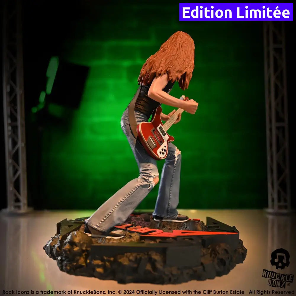 Metallica statuette Rock Iconz Cliff Burton II 22 cm Edition Limitée!!!! Statuette de collection
