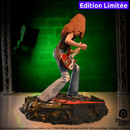 Metallica statuette Rock Iconz Cliff Burton II 22 cm Edition Limitée!!!! Statuette de collection