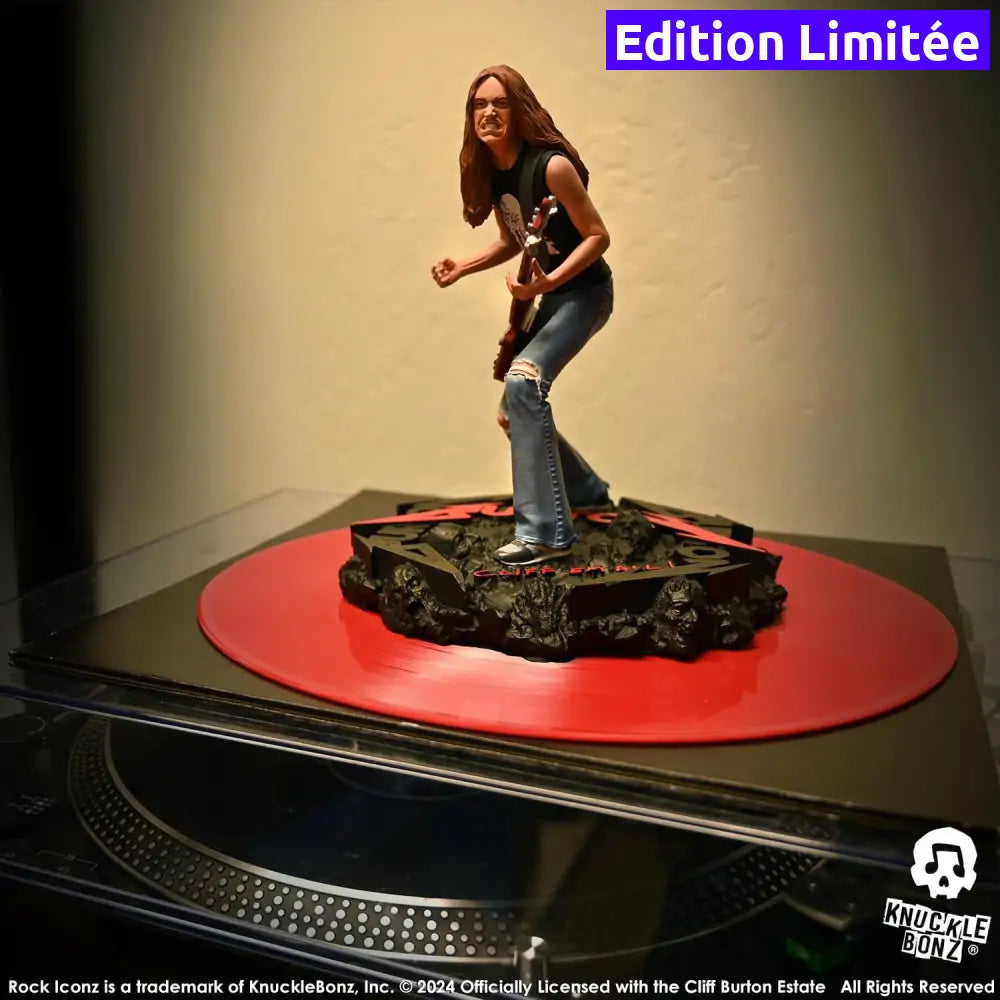 Metallica statuette Rock Iconz Cliff Burton II 22 cm Edition Limitée!!!! Statuette de collection