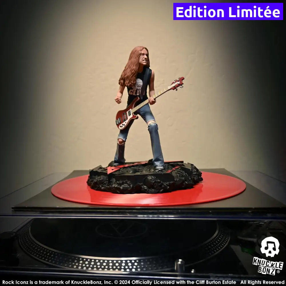 Metallica statuette Rock Iconz Cliff Burton II 22 cm Edition Limitée!!!! Statuette de collection