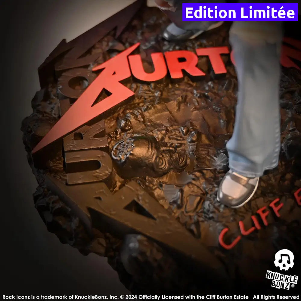 Metallica statuette Rock Iconz Cliff Burton II 22 cm Edition Limitée!!!! Statuette de collection