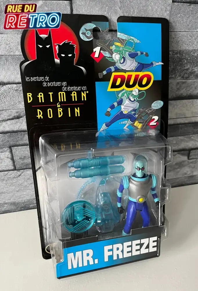 Mr.Freeze Duo / Les aventures de Batman et Robin Figurine et Véhicule pour Figurines