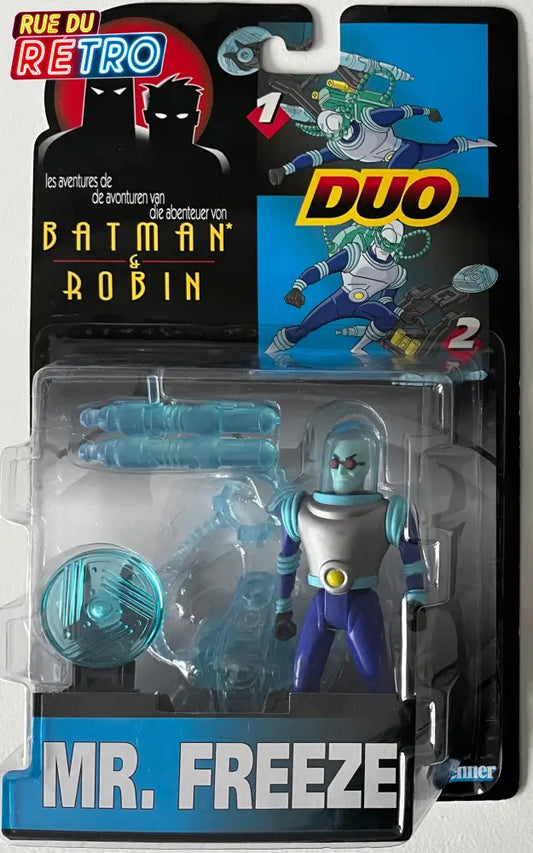 Mr.Freeze Duo / Les aventures de Batman et Robin Figurine et Véhicule pour Figurines