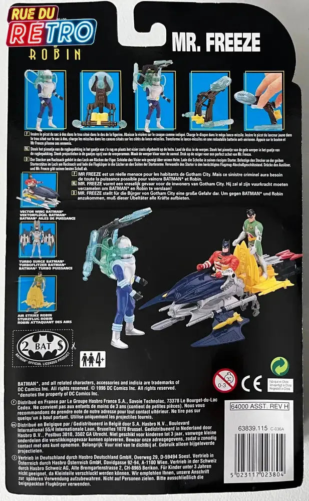 Mr.Freeze Duo / Les aventures de Batman et Robin Figurine et Véhicule pour Figurines
