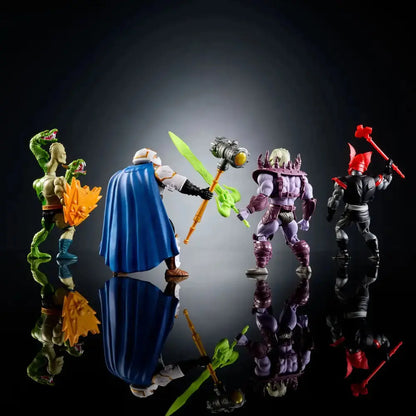 Musclor Les Maîtres de l'univers Motu Masters of the Universe Origins pack 4 figurines exclusives 14cm Mattel