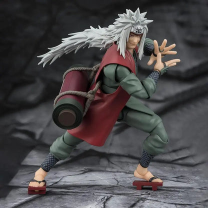 Naruto Shippuden SH Figuarts Jiraiya Hidden Leaf Heroic Master Sage Mode - Rue Du Retro