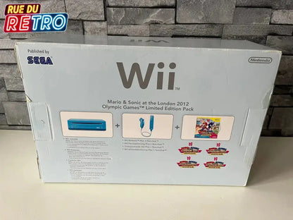 Nintendo Wii Mario et Sonic Collector Editions Jeux Olympiques de Londres 2012 Console de Jeux