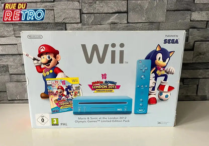Nintendo Wii Mario et Sonic Collector Editions Jeux Olympiques de Londres 2012 Console de Jeux