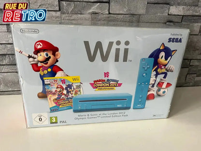 Nintendo Wii Mario et Sonic Collector Editions Jeux Olympiques de Londres 2012 Console de Jeux