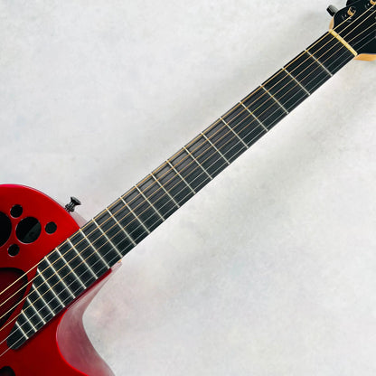 Guitare Electro VIntage Ovation USA 1778 Red Flame