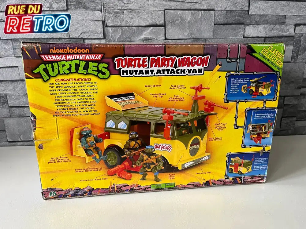 Party Wagon / Van - Tortues Ninja Véhicule pour Figurines