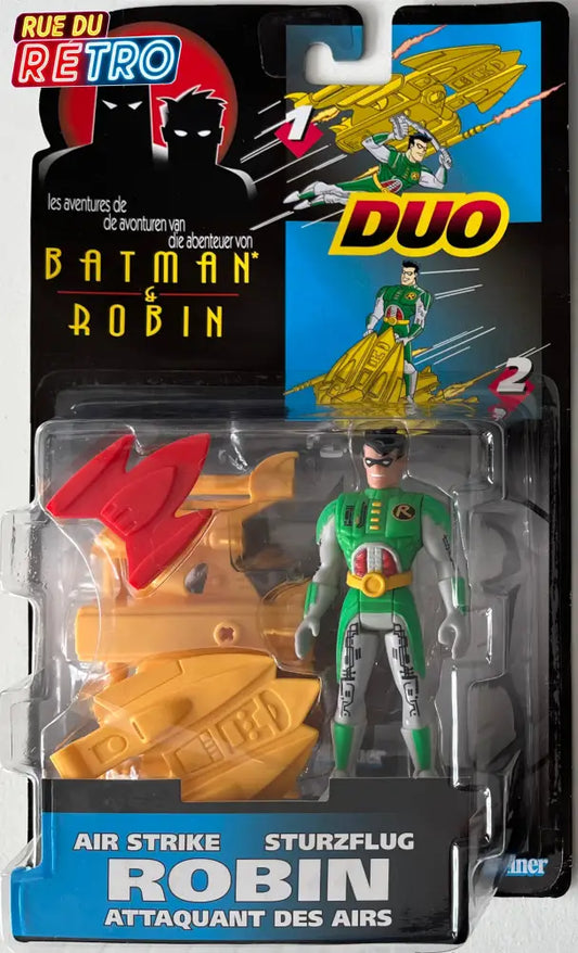 Robin Duo Air Strike / Les Aventures de Batman et Robin - Rue Du Retro