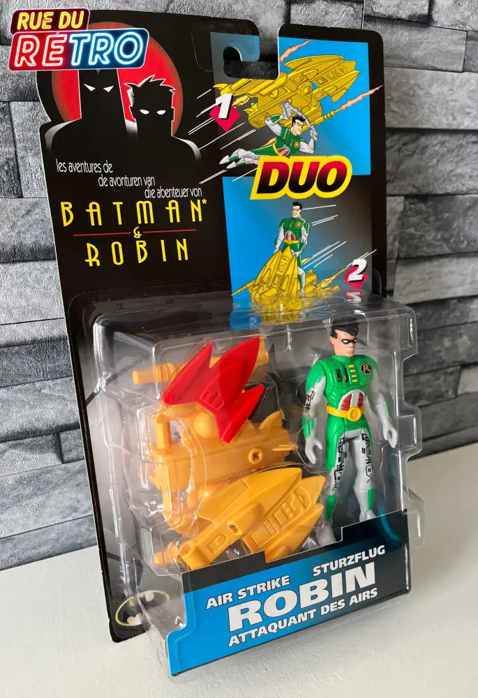 Robin Duo Air Strike / Les Aventures de Batman et Robin - Rue Du Retro