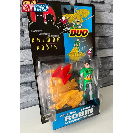 Robin Duo Air Strike / Les Aventures de Batman et Robin - Rue Du Retro