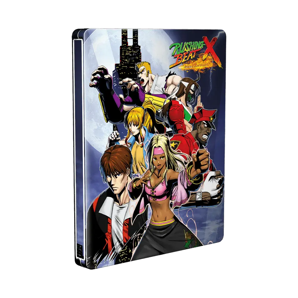 Rushing Beat X: Return of the Brawl Brothers Steelbook Edition PS5 Clear River Games