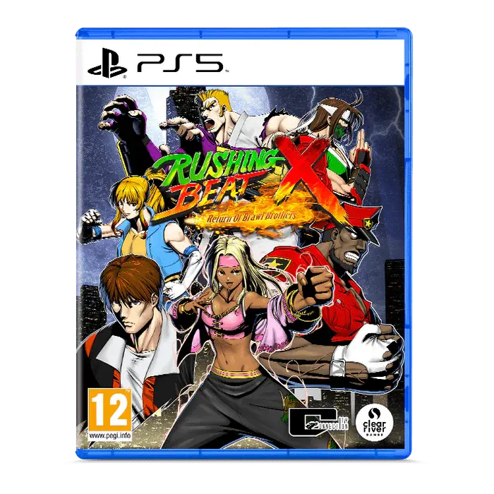 Rushing Beat X: Return of the Brawl Brothers Steelbook Edition PS5 Clear River Games