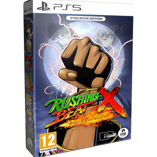 Rushing Beat X: Return of the Brawl Brothers Steelbook Edition PS5 Clear River Games
