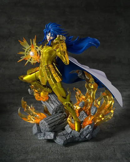 Saint Seiya Saga Chevalier du Gémeaux statuette PVC Figuarts ZERO Metallic Touch Gemini Saga 21 cm - Rue Du Retro