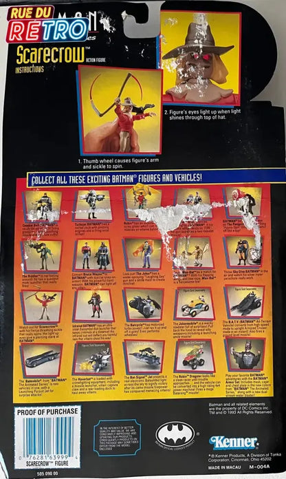Scarecrow / L’épouvantail / Batman The Animated Series 1993 Figurine articulée