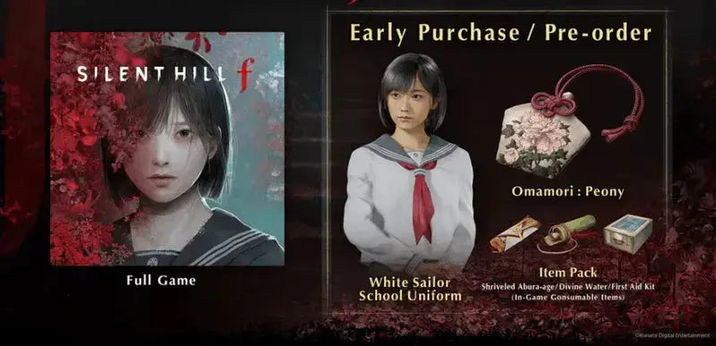 Silent Hill f Day One Edition Xbox Series X + SteelBook offert Konami