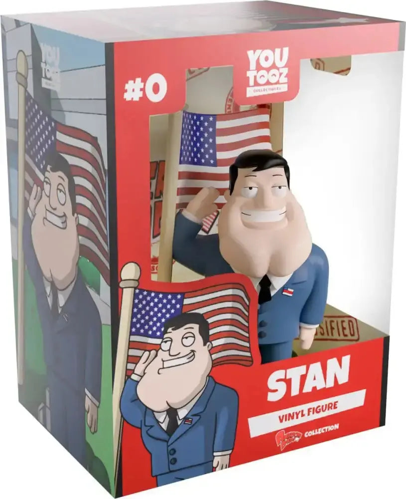 Stan American Dad Vinyl figurine 14 cm - Rue Du Retro