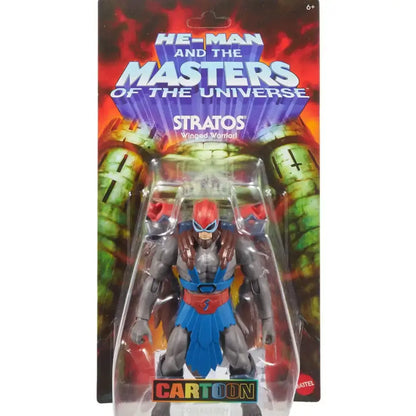 Stratos Les Maîtres de l'univers Motu Masters of the Universe Origins figurine Cartoon Collection 14cm Mattel