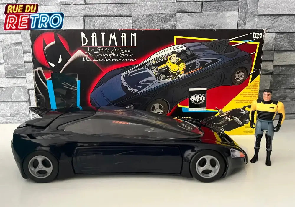 Street Jet & Bruce Wayne / Batman The Animated Series 1993 Figurine et Véhicule pour Figurines