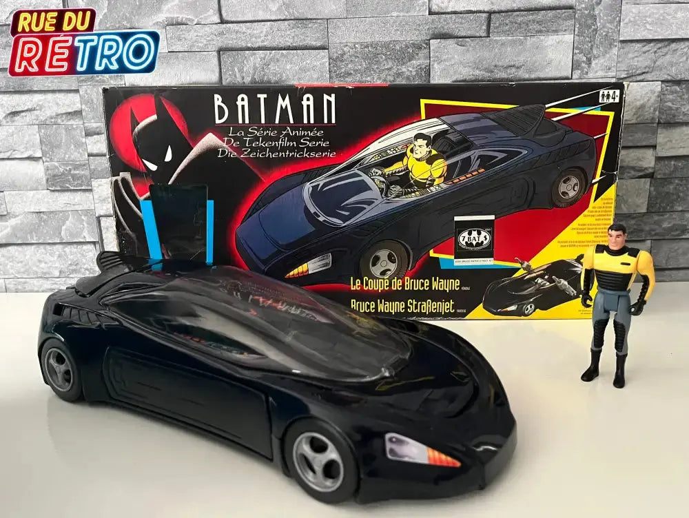 Street Jet & Bruce Wayne / Batman The Animated Series 1993 Figurine et Véhicule pour Figurines