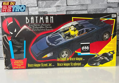 Street Jet & Bruce Wayne / Batman The Animated Series 1993 Figurine et Véhicule pour Figurines