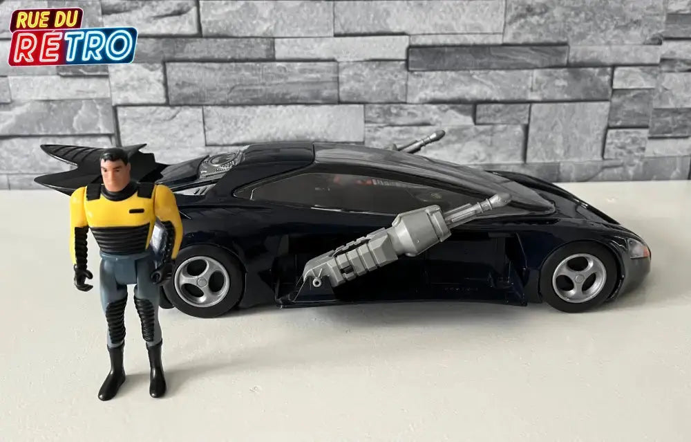Street Jet & Bruce Wayne / Batman The Animated Series 1993 Figurine et Véhicule pour Figurines