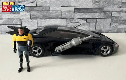 Street Jet & Bruce Wayne / Batman The Animated Series 1993 Figurine et Véhicule pour Figurines
