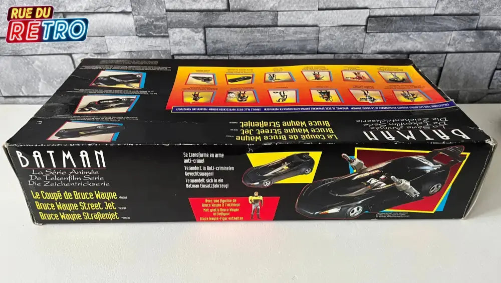 Street Jet & Bruce Wayne / Batman The Animated Series 1993 Figurine et Véhicule pour Figurines