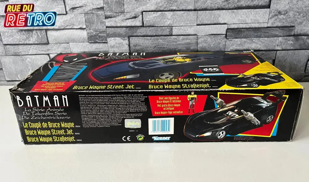 Street Jet & Bruce Wayne / Batman The Animated Series 1993 Figurine et Véhicule pour Figurines