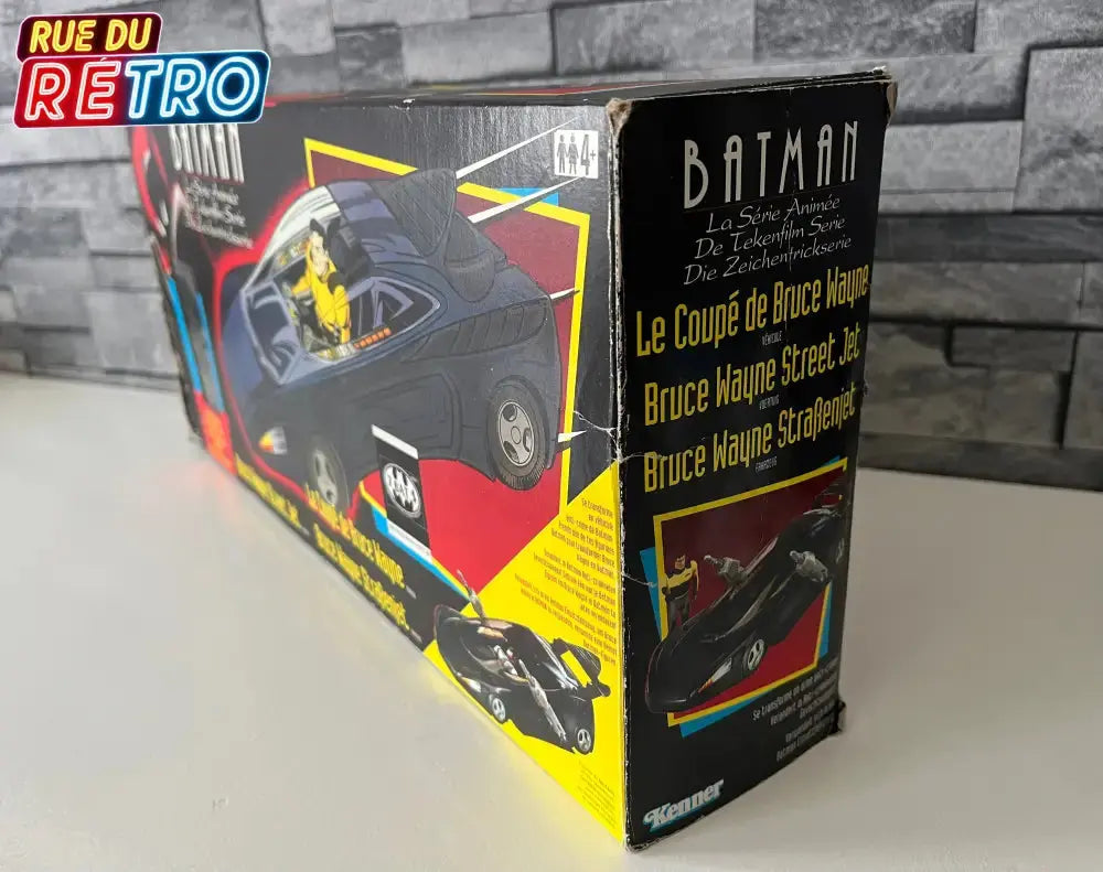 Street Jet & Bruce Wayne / Batman The Animated Series 1993 Figurine et Véhicule pour Figurines