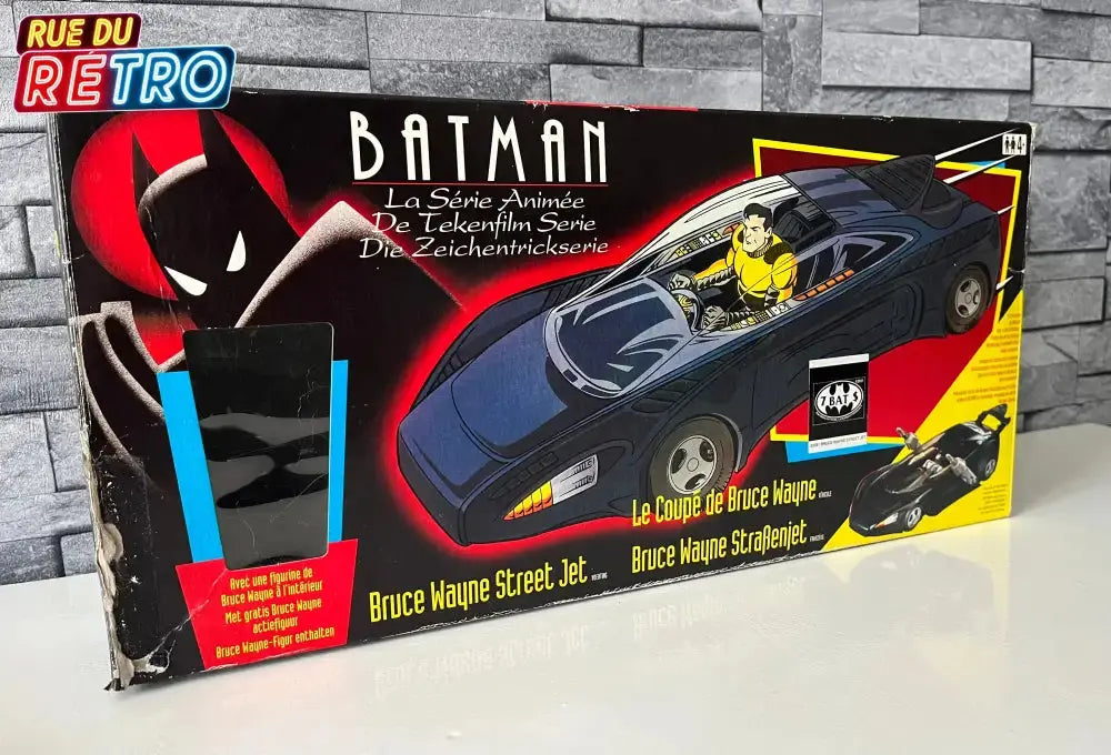 Street Jet & Bruce Wayne / Batman The Animated Series 1993 Figurine et Véhicule pour Figurines