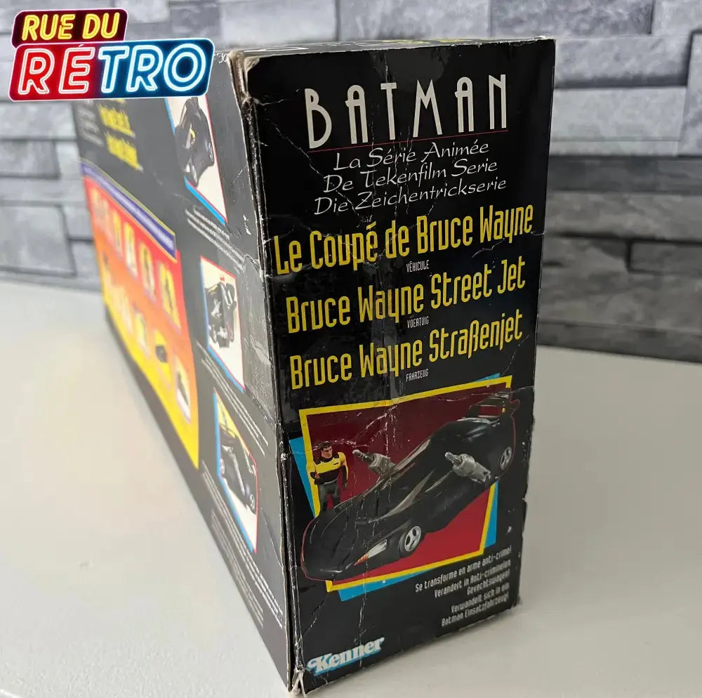 Street Jet & Bruce Wayne / Batman The Animated Series 1993 Figurine et Véhicule pour Figurines